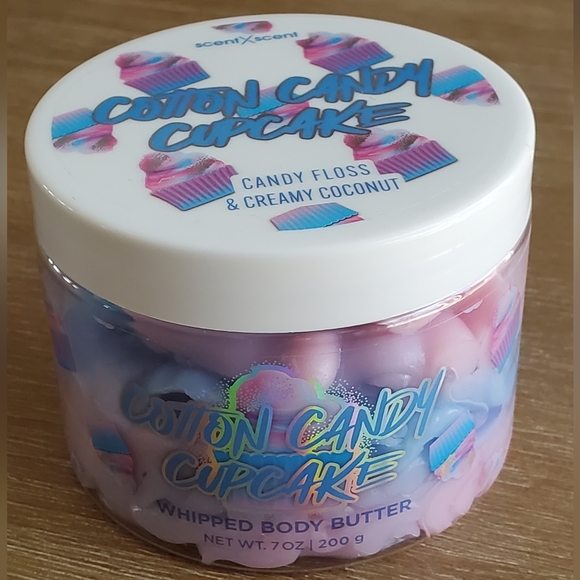 Cotton Candy Cupcake Body Butter - Candy Floss & Creamy Coconut - Picture 7 of 7